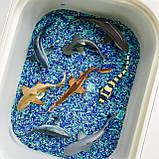 Розвиваючий набір міні фігурки Акули (8 шт) від Toymany, фото 4