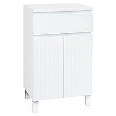 Комод підлоговий "Marble", білий для ванної кімнати