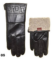 Рукавиці жіночі Moda ПЖМ шкіряна вовна р. 6,5-8,5 (1 уп/10 шт.) "ACCESSORIES" від прямого постачальника