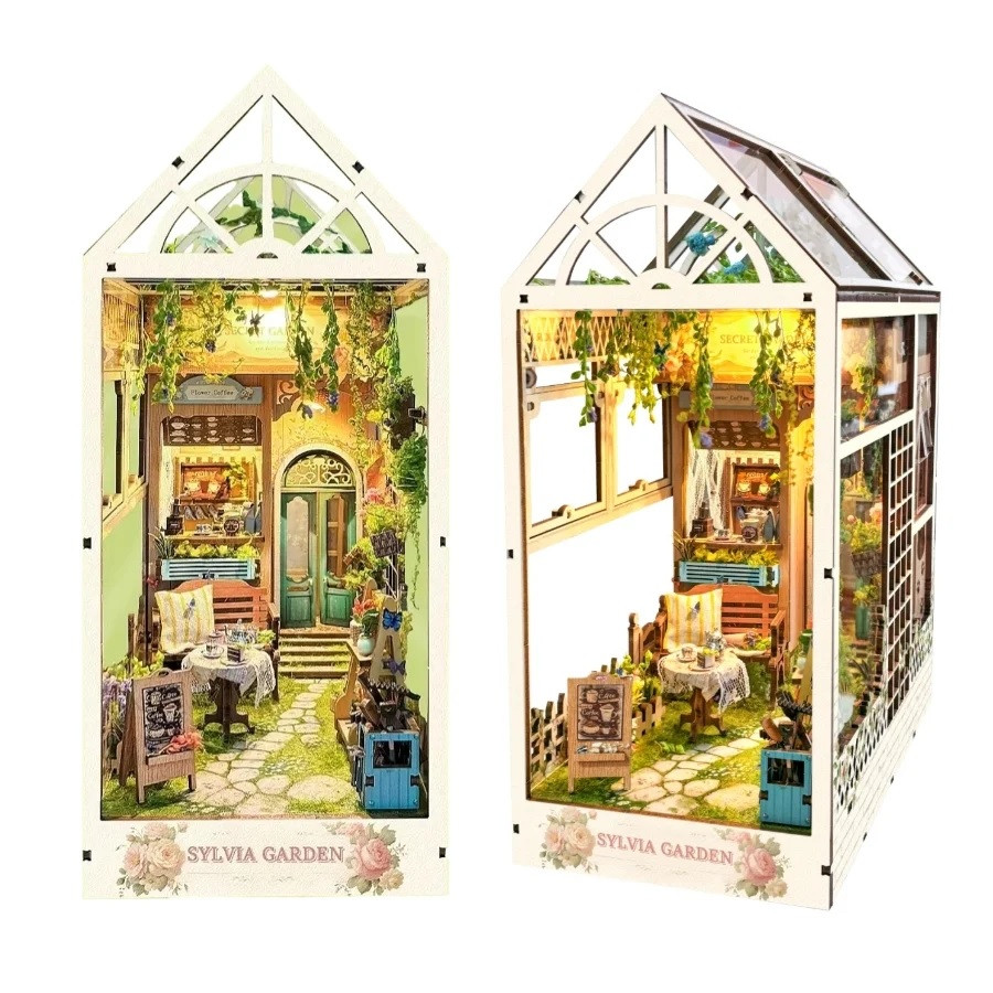 Бук Нук Сад Сальвії Інтер'єрний конструктор Sylvia Garden DIY Book Nook Kit SQ-22, фото 1