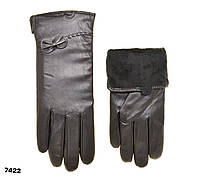 Рукавиці жіночі RSms ПЖМ шкіряні на хутрі р. 6,5-8,5 (1 уп/10шт) "ACCESSORIES" від прямого постачальника