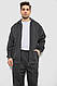 Спортивний костюм чоловічий на флісі, колір сірий, 244R917, фото 2