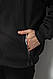 Кофта чоловіча на блискавці, колір чорний, 244R2652, фото 8