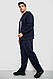 Спортивний костюм чоловічий на флісі, колір синій, 244R917, фото 3