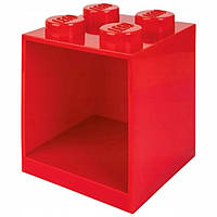 Настенная полка LEGO в форме кубика DK-285 Red