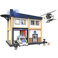 Ігровий набір «Поліцейська зона» з аксесуарами та LED-підсвіткою (167 елементів) PT-PS