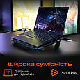 Підставка для охолодження ноутбука MEETION CP2020 Black (MT-CP2020-A), фото 6