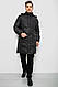 Куртка чоловіча зимова подовжена, колір чорний, 244RH76-30D, фото 3