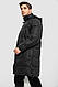 Куртка чоловіча зимова подовжена, колір чорний, 244RH76-30D, фото 4