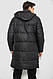 Куртка чоловіча зимова подовжена, колір чорний, 244RH76-30D, фото 5