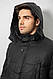 Куртка чоловіча зимова подовжена, колір чорний, 244RH76-30D, фото 7