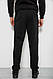 Спортивні штани на флісі, колір чорний, 244R41597, фото 4