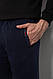 Спортивні штани чоловічі на флісі, колір синій, 244R41597, фото 5