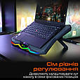 Підставка для охолодження ноутбука MEETION CP4040 Black (MT-CP4040-A), фото 5