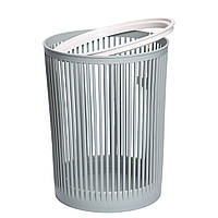 Кошик для сміття пластиковий в офіс для паперу 8 (л) кошик під сміття відро для сміття Зелений HP-45-8GR