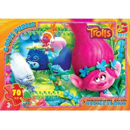 Пазли із серії "Тролі", 70 елементів, фото 1