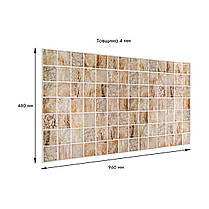 Декоративна ПВХ панель 960*480*4 мм (D) SW-00002481, фото 3