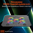 Підставка для охолодження ноутбука MEETION CP3030 Black (MT-CP3030-A), фото 4