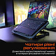 Підставка для охолодження ноутбука MEETION CP3030 Black (MT-CP3030-A), фото 5