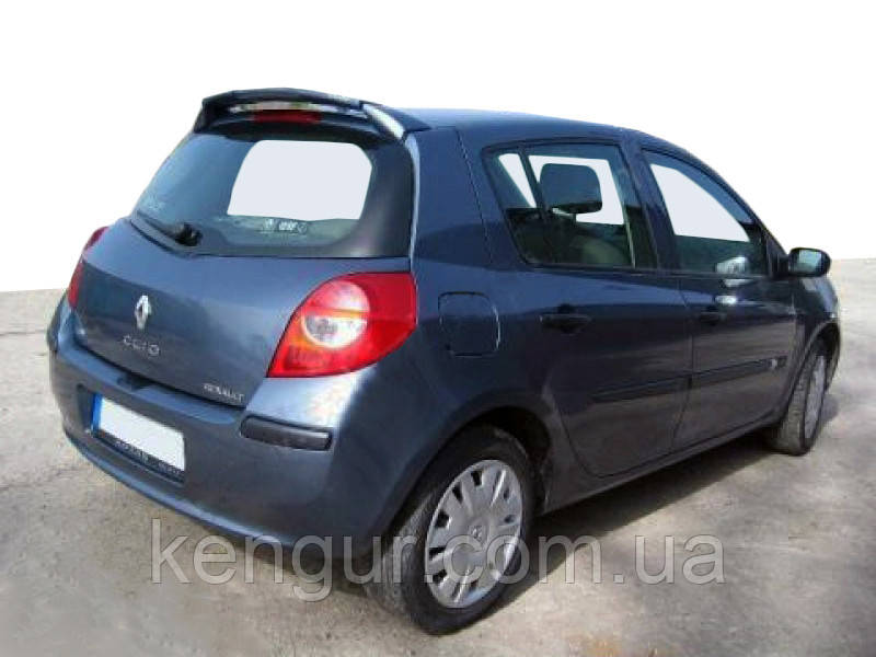 Спойлер HB (під фарбування) для Renault Clio III 2005-2012 рр, фото 1