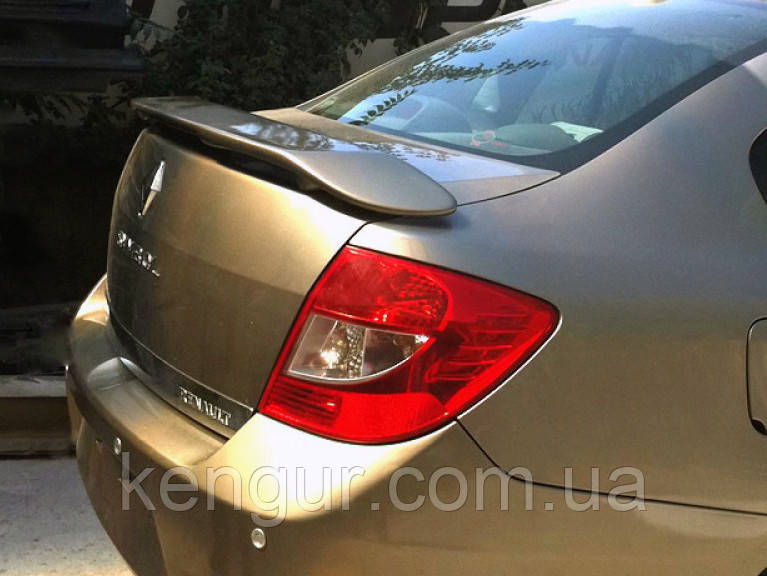 Спойлер Sedan (під фарбування) для Renault Symbol 2008-2013 рр, фото 1