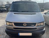 Вії Косою капот (2 шт) Чорний глянець для Volkswagen T4 Caravelle/Multivan 1990-2003 рр, фото 3