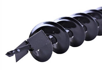 Шнек L-800 мм діаметр 80 мм ТАТА для мотобура