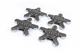 Заглушки у диски зірка (4 шт, ABS) для Ауди