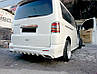 Накладка на задній бампер Sport 2 (під фарбування) для Volkswagen T5 Multivan 2003-2010 рр, фото 3