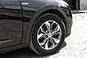 Накладки на арки (8 шт, чорні) SW, ABS - пластик для Renault Megane III 2009-2016 рр, фото 6