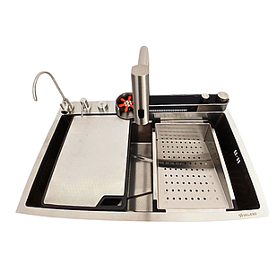 75*45DF Мийка сатин Valeso Handmade "Водоспад" (ДЕКОР)