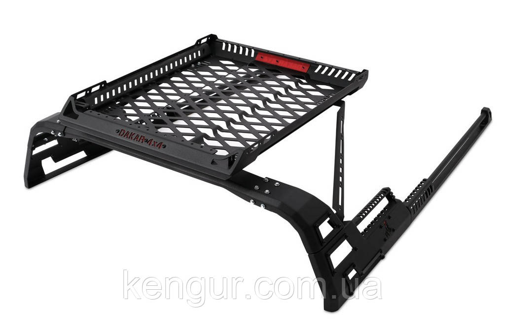 Роллбар з кошиком Dakar (без ролетів) для Toyota Hilux 2015- рр, фото 1