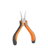 Круглі плоскогубці MINI 130 мм, нікельовані, 
HOME & GARAGE, DIY-PL2016/4