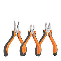 Набір плоскогубців MINI, 3 штуки, нікельовані 
HOME & GARAGE, DIY-PL20/1SET