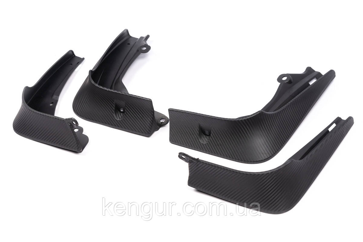 Бризковики Premium 2017-2025 (4 шт) для Tesla Model S 2012- рр, фото 1