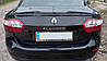 Спойлер LIP (Sunplex, чорний) (125,4см *7,2см) для Renault Fluence 2009-2016 рр, фото 2