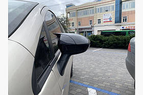 Накладки на дзеркала BMW-Style (Для Fiat 500, 2 шт) для Fiat 500/500L 2013-2022 рр