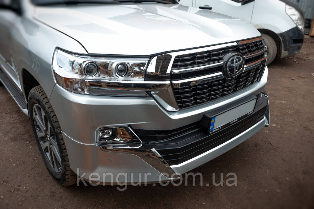 Решітка 2016-2021 (дизайн 2021) для Toyota Land Cruiser 200 рр, фото 1