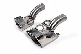 Насадки на глушник V1 (2 шт, нерж) для Range Rover Sport 2005-2013 рр