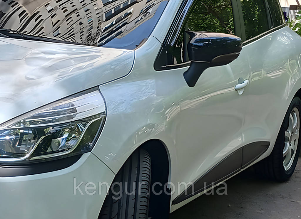 Накладки на дзеркала BMW-Style (2 шт) для Renault Captur 2013-2019 рр, фото 1