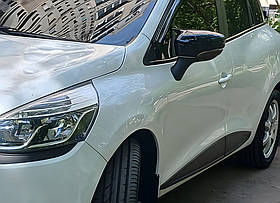 Накладки на дзеркала BMW-Style (2 шт) для Renault Captur 2013-2019 рр