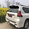 Спойлер вставка (поверх рідного спойлеру) Білий колір для Toyota Land Cruiser Prado 150 2009-2023 рр, фото 4