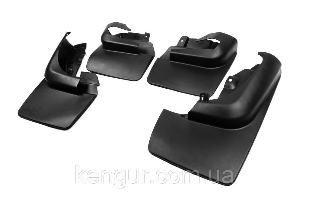 Бризковики Premium (з розширювачами арок, 4 шт) для Toyota Land Cruiser 80 1990-1997 рр, фото 1