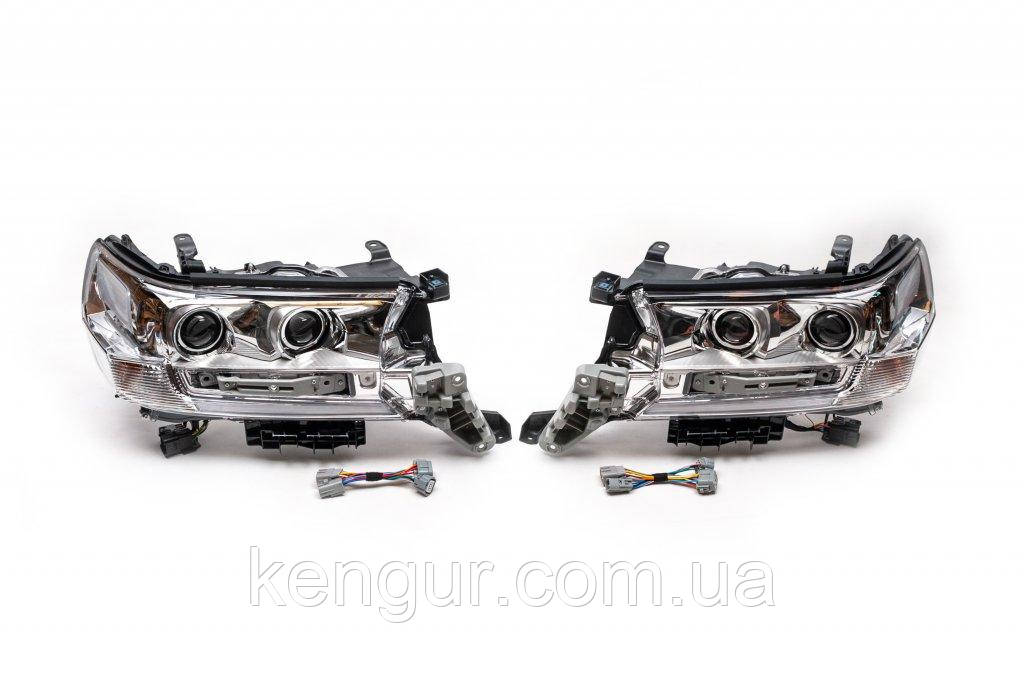 Передні фари 2016-2025 (Standart) для Toyota Land Cruiser 200 рр, фото 1