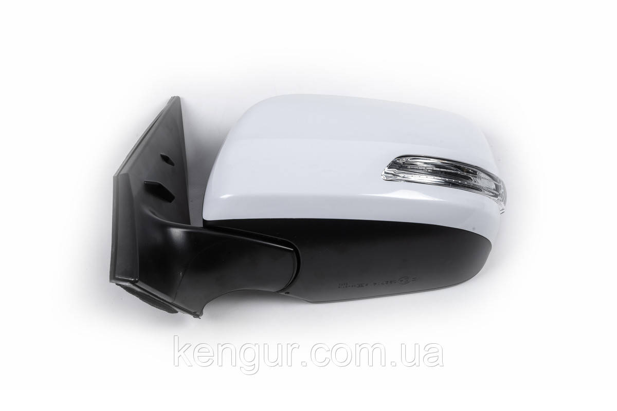Дзеркала в зборі (1 шт) Оригінал, Біле для Toyota Land Cruiser 200 2007-2021 рр, фото 1