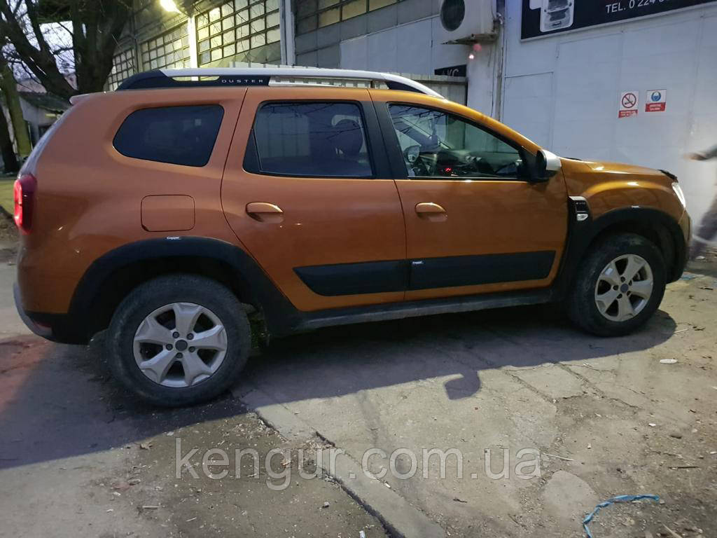 Молдинги (4 шт, ABS) EuroCap - Туреччина для Renault Duster 2018-2024 рр, фото 1
