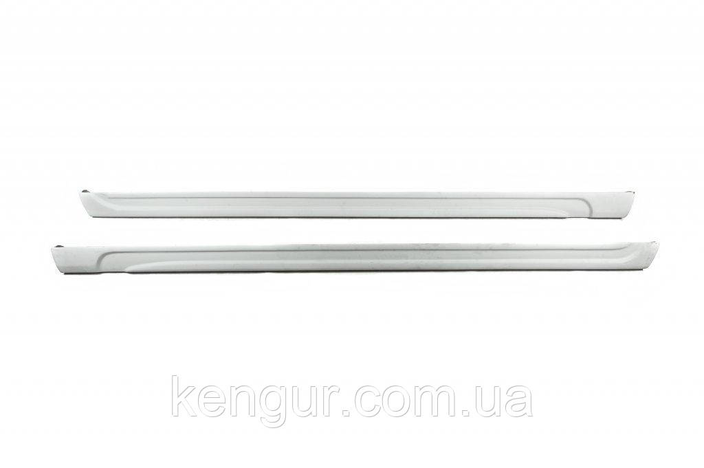 Бокові пороги V-2 (під фарбування) Коротка база для Volkswagen T5 Transporter 2003-2010 рр, фото 1