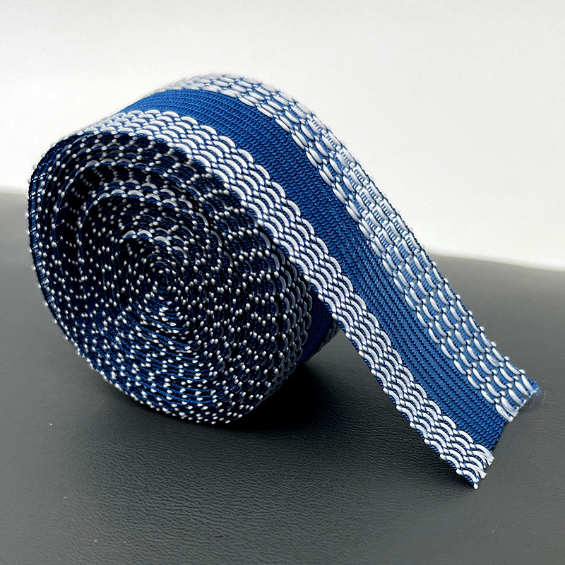 Клейова самоклейна стрічка для підшивання штанів, тканини, штор та ін. праскою. Синя