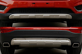 Передня та задня накладки для Chery Tiggo 5 2013- рр