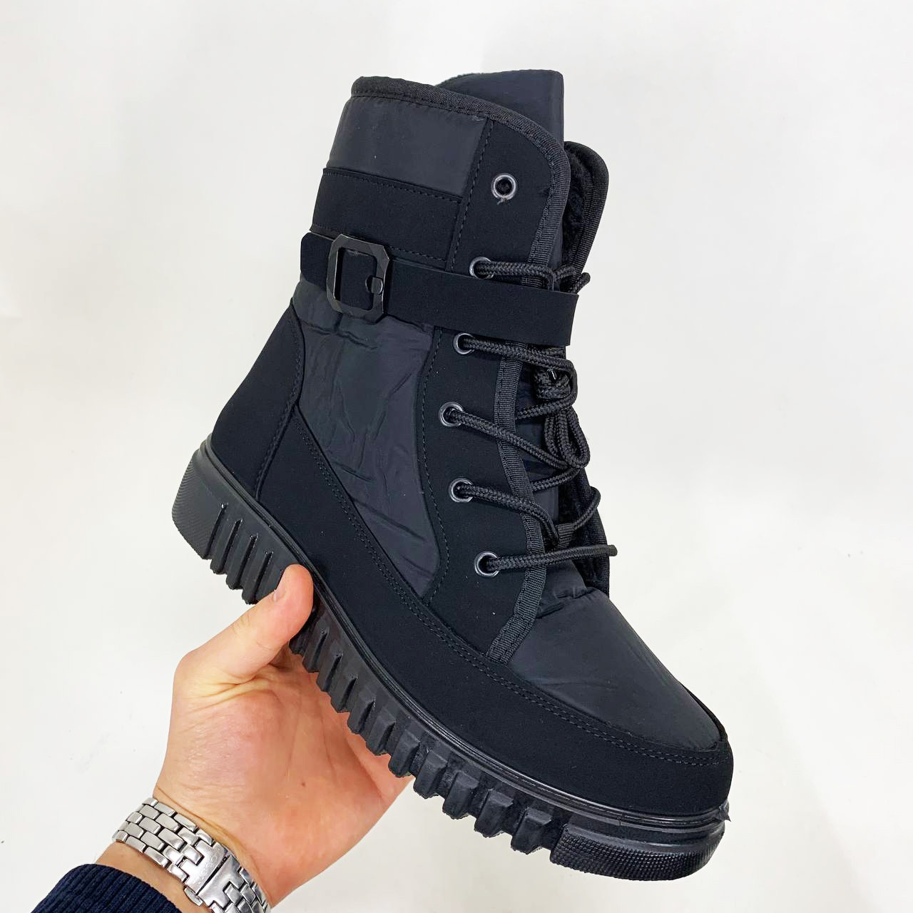 Жіночі зимові красиві черевики, Жіночі термочеревики, Зручні челсі зимові Утеплені черевики BI-90, фото 1